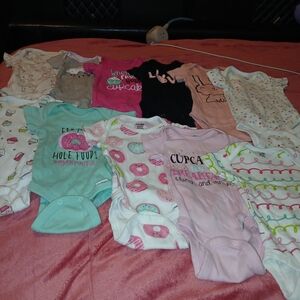 Onesies Assorted Colorful Baby Girl